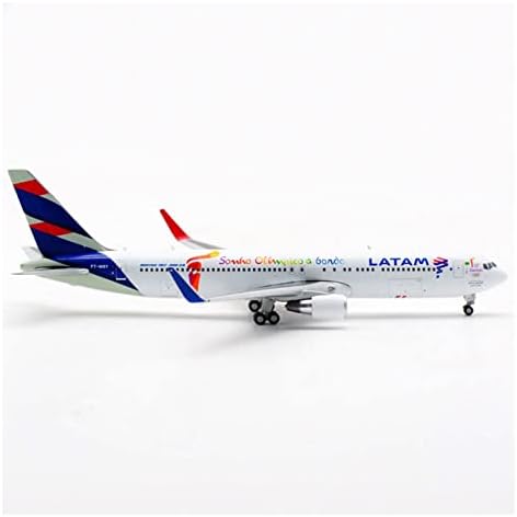 Подароци за легури на изложба 1: 400 скала B767-300er Pt-MSY Latam Airlines Alloy Ailcraft Alifce Toy Toy Maßstab des Diecast-Modells