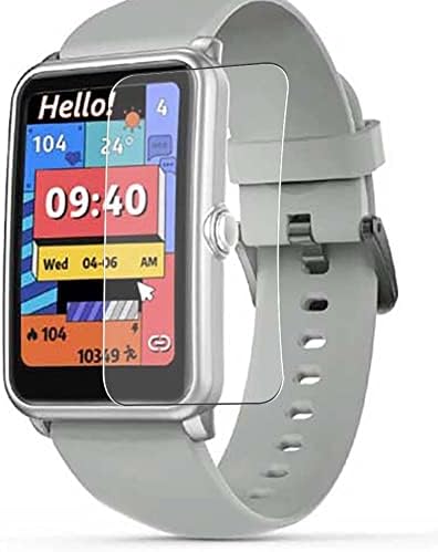 Заштитник на екранот Puccy 3 пакет, компатибилен со BlitzWolf BW-AH2 1.57 Smart Watch Smartwatch TPU филмови чувар （Не заштитени стакло