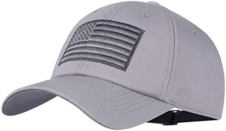 Иин Американско знаме Бејзбол капа за мажи жени со низок профил во САД Армиски тактички оператор воена обична тато капа