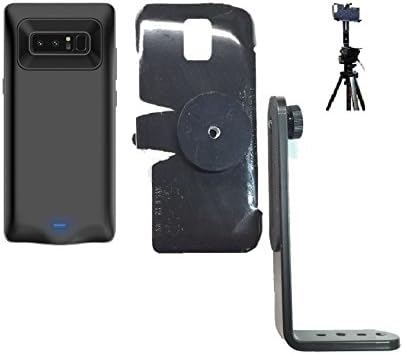 SlipGrip Tripod Mount за Samsung Galaxy Note 8 користејќи VProof 5500mAh Продолжена батерија