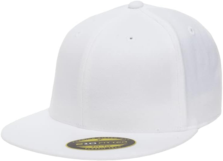 FlexFit Premium 210 опремена рамен бејзбол капа W/THP без пакет пакет со глава за глава на пот.