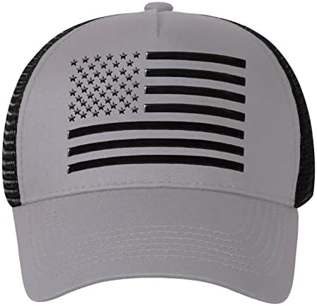 Lycycse American Flag Trucker Hat Men USA Baseball Cap Graphic Snapback капи за жени 3D везови масти патриотски американски капа