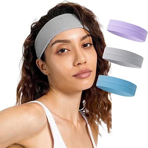 ELEHOLD Sweatbands Спортски Лента за Глава за Мажи &засилувач; Жените - Влага Фитил Атлетски Sweatband За Тенис, Кошарка, Трчање, Салата,