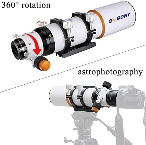 SVBony SV503 Телескоп, 102ED F7 Extra Achromatic Achromatic Freatraction OTA, SVBony FOC FOCAL, M54X1 Field Slattener, Telescope додаток за