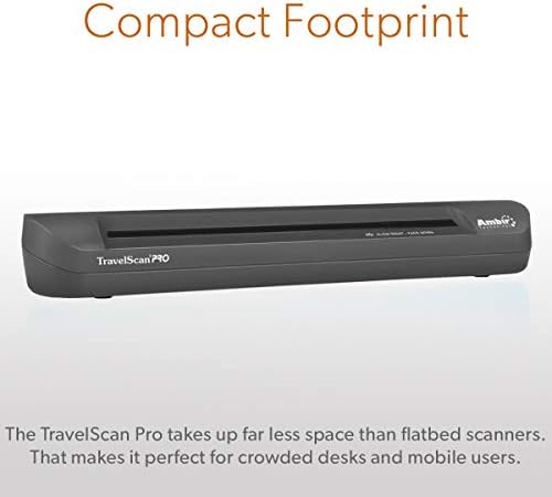 Ambir Travelscan Pro 600 Simplx Document Scanner и скенер за картички