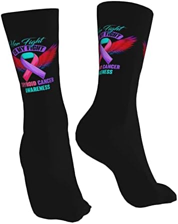 Cadeux Thiroid Cancer Coanders Cops Атлетски чорап Новини обични чорапи Унисекс чорапи Спортски чорапи за жени жени