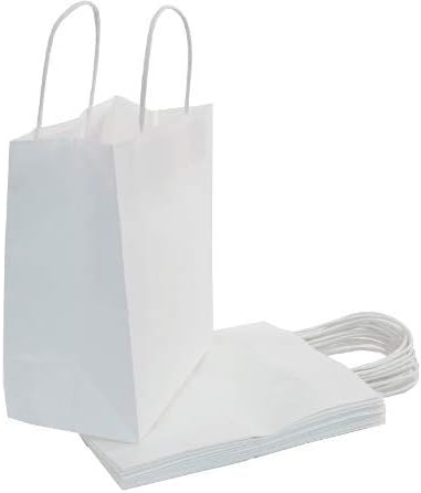 Бела крафт хартија торба за подароци