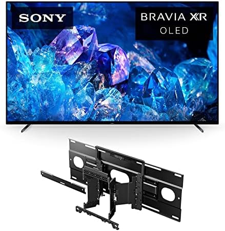 Sony 77 Inch 4K Ultra HD TV A80K серија: Bravia XR OLED Smart Google TV со Dolby Vision HDR и PlayStation® 5 XR77A80K- 2022 Model & Sony SU-WL855