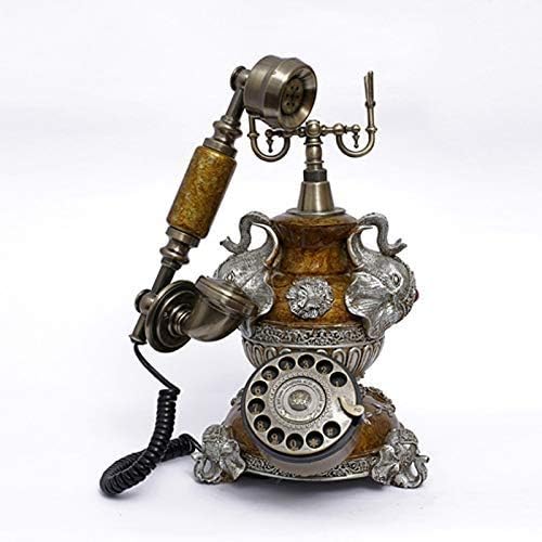 Антички телефон за дизајн на ореви - Ротари Телефон - Каберан ретро телефон - Гроздобер декоративни телефони