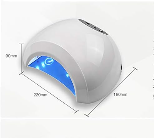 Светилка за лекување на ноктите SXNBH, LED фен за светло за светло за нокти од 48W Професионална светлина за нокти за домашна