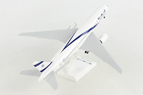 Дарон Светски тргување SKR752 Skymarks EL AL 777-200 1/200 W/Комплет за модели на опрема